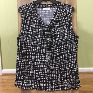 Calvin Klein Twisted Neck XL Top